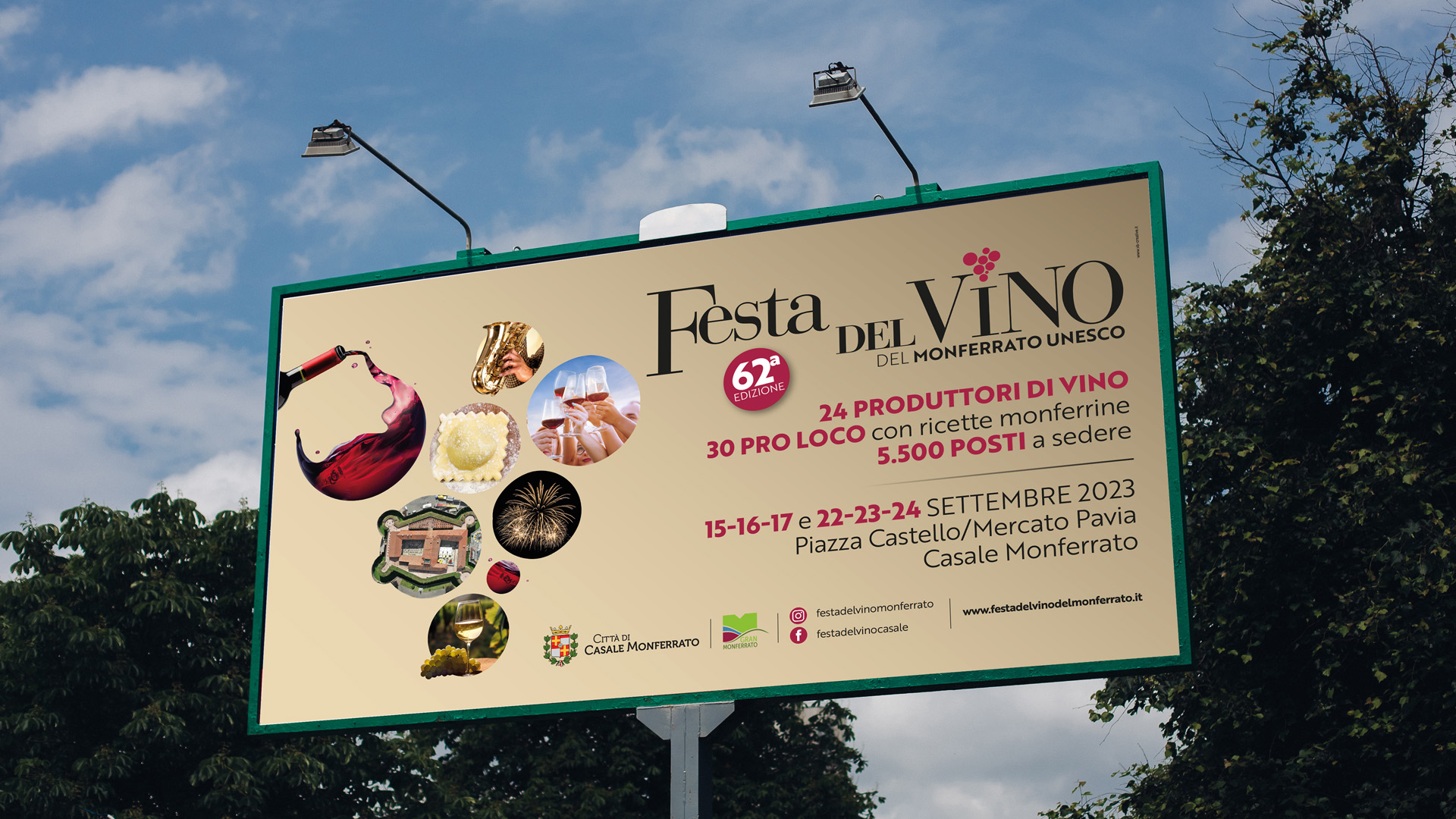 62° Festa del Vino del Monferrato Unesco 6x3